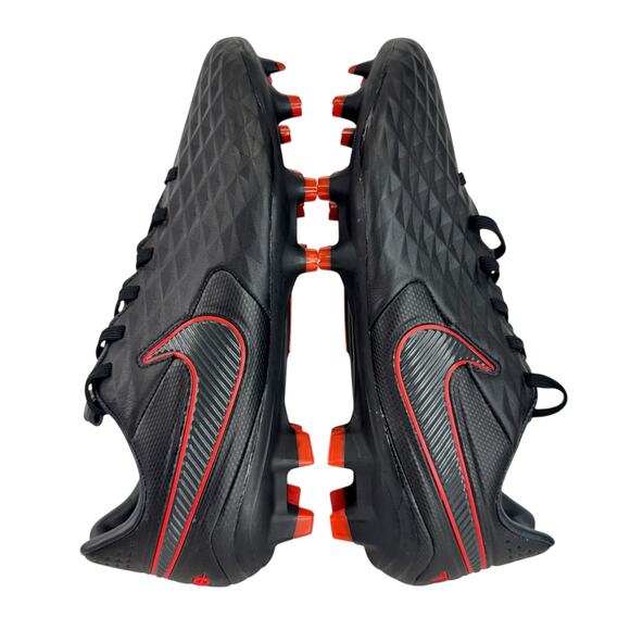 Nike Legend 8 Pro FG Soccer Cleats Men\'s Black Red (AT6133-060) Size 7 US main image 6